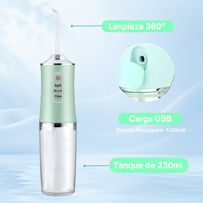 Irrigador Bucal Eléctrico Portátil